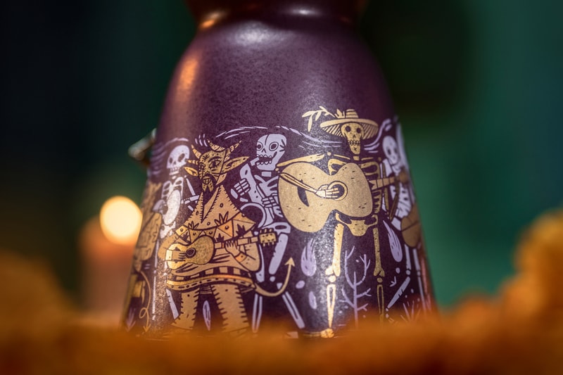clase azul dia de muertos edition bottle alcohol food beverage