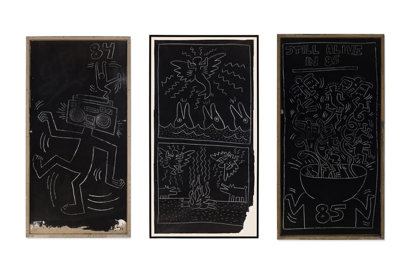 Sotheby’s to Auction 31 of Keith Haring’s ‘Subway Drawings'