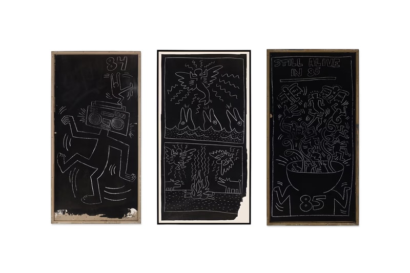 Sotheby's Auctions Keith Haring's Subway Drawings