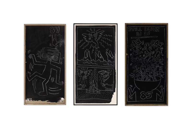 Sotheby's Auctions Keith Haring's Subway Drawings