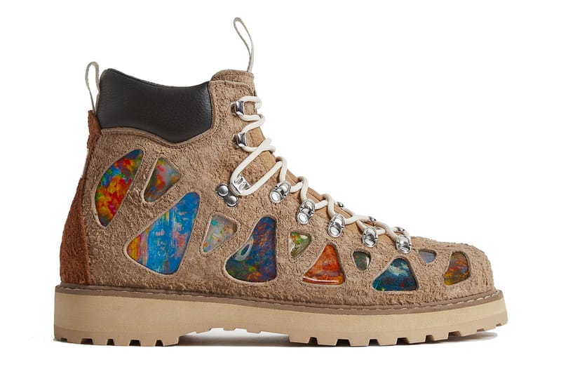 Advisory Board Crystals Garnishes Diemme's Hiking Boot With Opal Gemstones