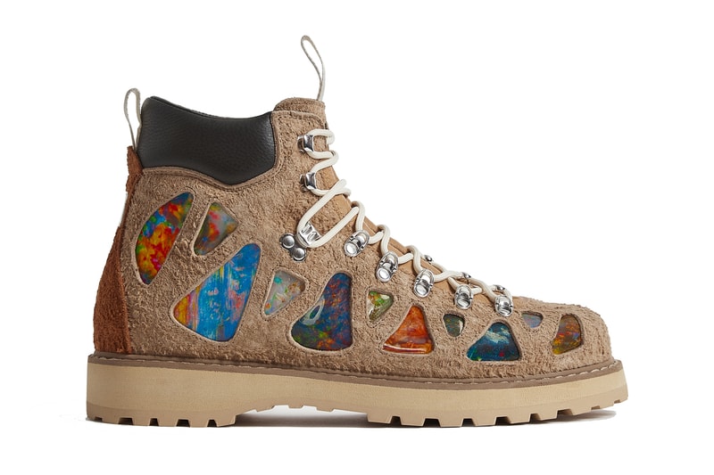 Advisory Board Crystals Garnishes Diemme's Hiking Boot With Opal Gemstones