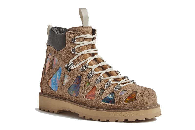 Advisory Board Crystals Garnishes Diemme's Hiking Boot With Opal Gemstones
