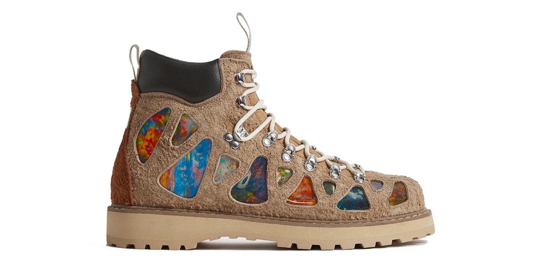 Advisory Board Crystals Garnishes Diemme's Hiking Boot With Opal Gemstones