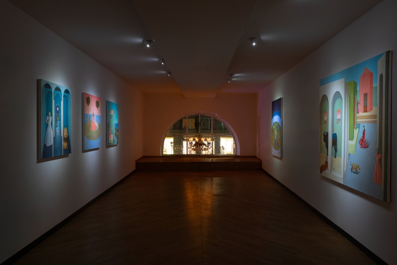 LUPO Gallery Giuseppe Mulas Milan Art Exhibition