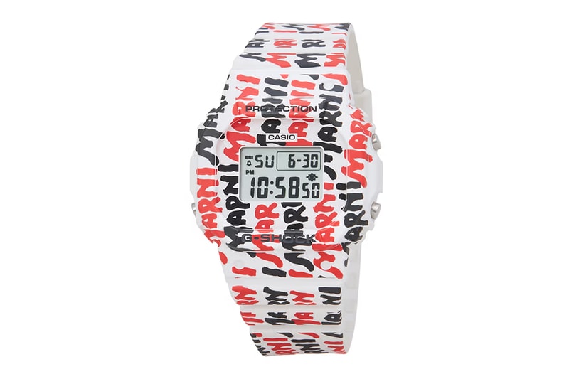 Marni x G-Shock Watch Release Information GMDS5610MA7ER