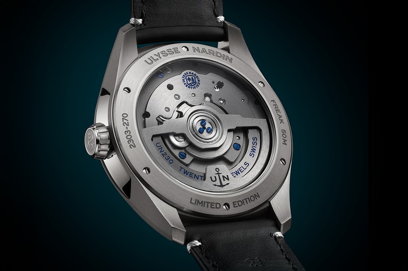 Ulysse Nardin Freak X Enamel Seddiqi Release Info Ahmed Seddiqi & Sons exclusive “Yas Blue” 
