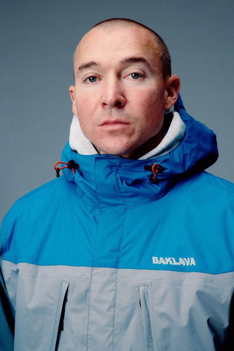 Action Bronson's BAKLAVA Activewear Brand "Specializes In Life" release info new balance collab chef sneaker nyc marathon mayhem lauren minimus trail shoe fuelcell rebel v4 9960v6 doctor bam bam link price running sports apparel design nv