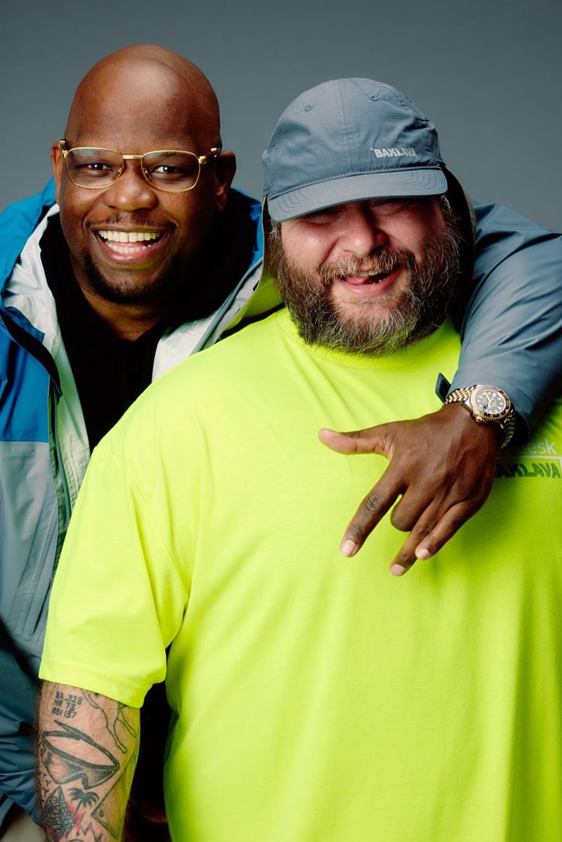 Action Bronson's BAKLAVA Activewear Brand "Specializes In Life" release info new balance collab chef sneaker nyc marathon mayhem lauren minimus trail shoe fuelcell rebel v4 9960v6 doctor bam bam link price running sports apparel design nv