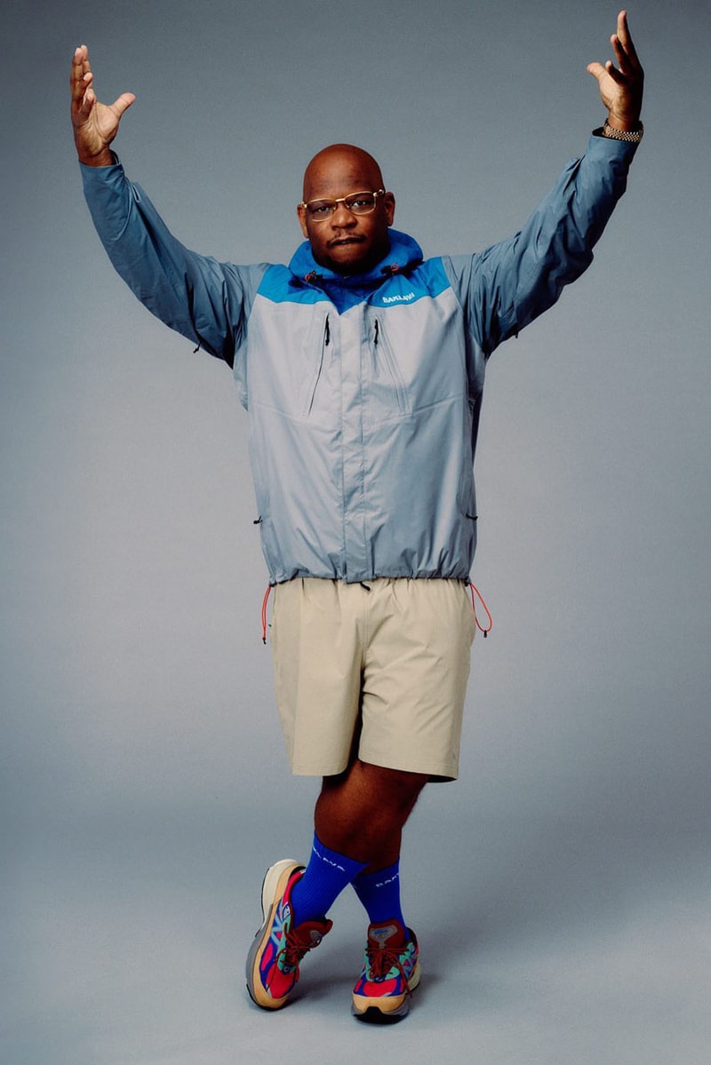 Action Bronson's BAKLAVA Activewear Brand "Specializes In Life" release info new balance collab chef sneaker nyc marathon mayhem lauren minimus trail shoe fuelcell rebel v4 9960v6 doctor bam bam link price running sports apparel design nv
