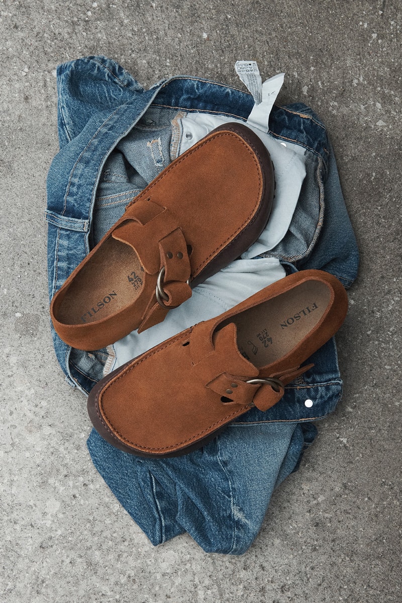 filson birkenstock footwear collaboration london methow lahti skykomish boots low top leather mackinaw wool tin cloth waxed cotton