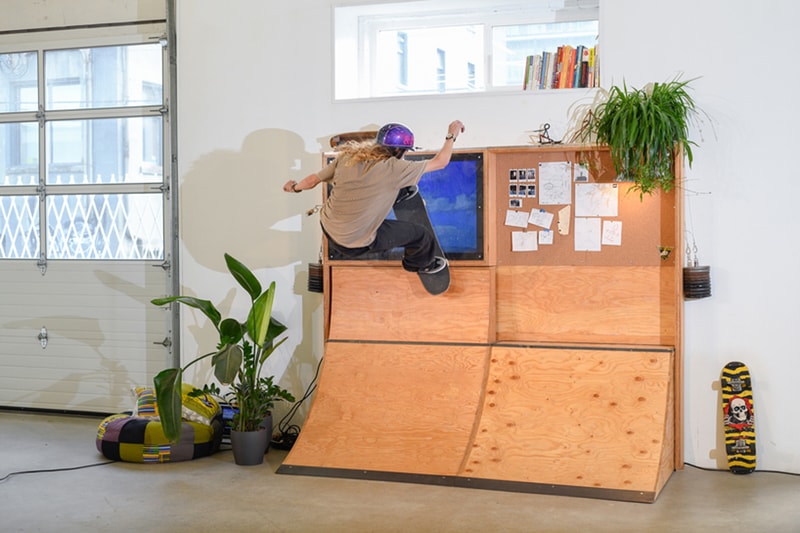 Zenga Bros Wants You To Skate on Its Furniture ramp lamp release info andy anderson break deck skateboarding release info film price design art brothers 