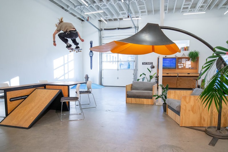 Zenga Bros Wants You To Skate on Its Furniture ramp lamp release info andy anderson break deck skateboarding release info film price design art brothers 