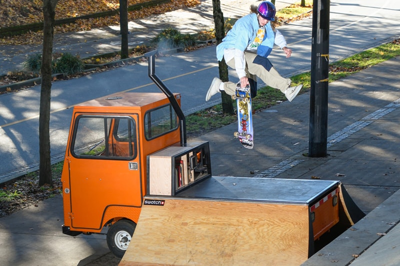 Zenga Bros Wants You To Skate on Its Furniture ramp lamp release info andy anderson break deck skateboarding release info film price design art brothers 