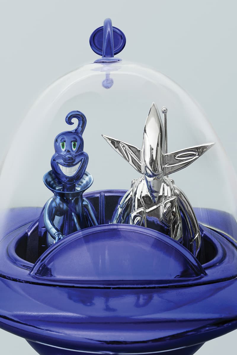 Futura x Kenny Scharf x AllRightsReserved “Untitled” Stainless Steel Sculpture Set Release Collaboration Info