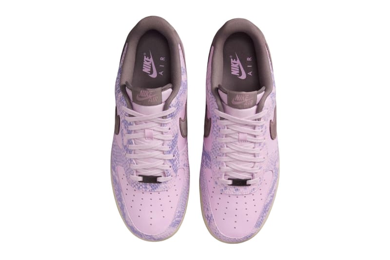 purple and silver air force 1