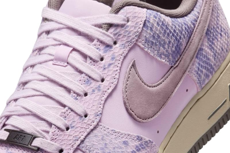 Nike AF1 Purple Snake Release Info