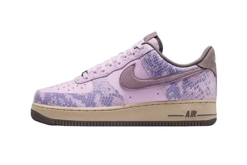 Nike AF1 Purple Snake Release Info