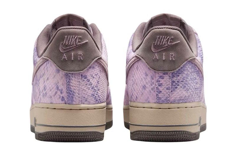 Nike AF1 Purple Snake Release Info