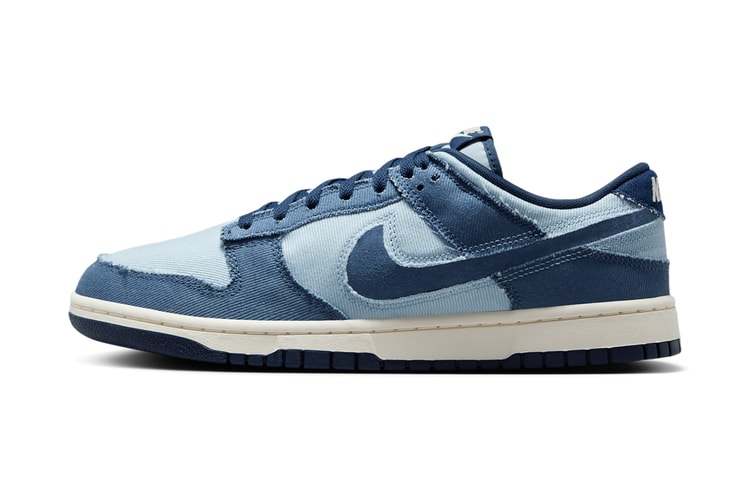 Nike Adds Blue Denim and Corduroy to These Dunk Lows