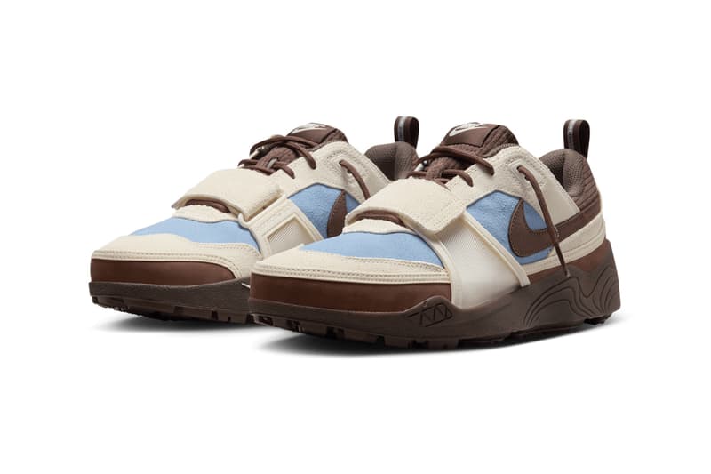 travis scott nike baseball sportswear zoom field jaxx leche blue official release date info photos price store list buying guide HQ3072-400