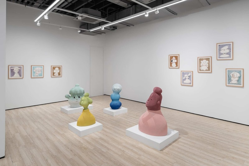 En Iwamura Glances and Echoes Almine Rech Exhibition