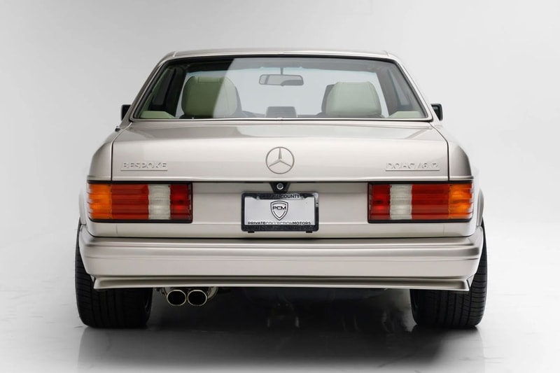 Mercedes Benz 560SEC 6 Speed Bring A Trailer Auction Info