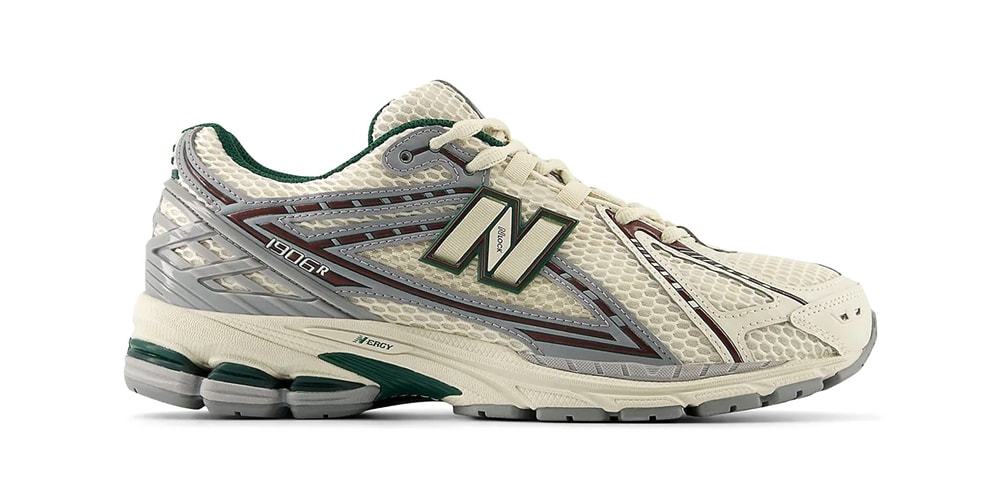 Official Look at the New Balance 1906R in “Cream/Grey/Green”