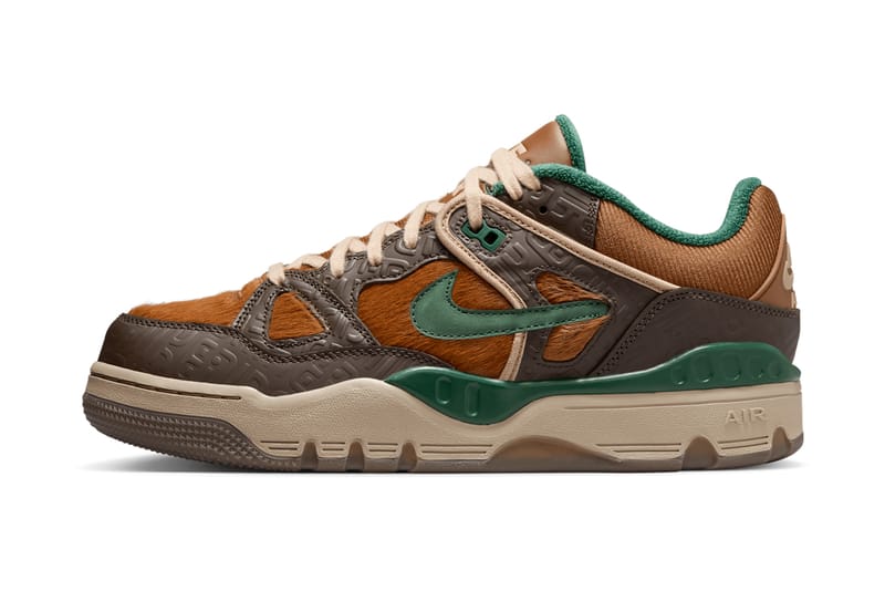 Official Images of the NIGO x Nike Air Force 3 "Baroque Brown"