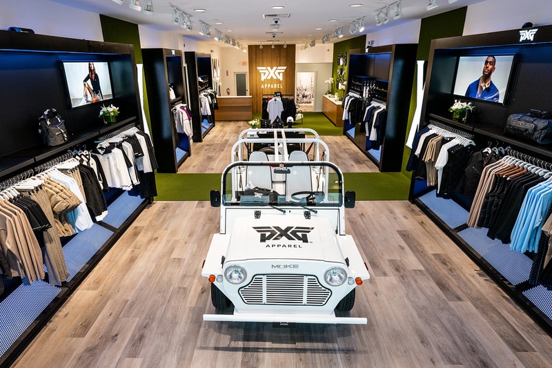 pxg scottsdale apparel pop up store golf clothing opening luxury mall location where holiday