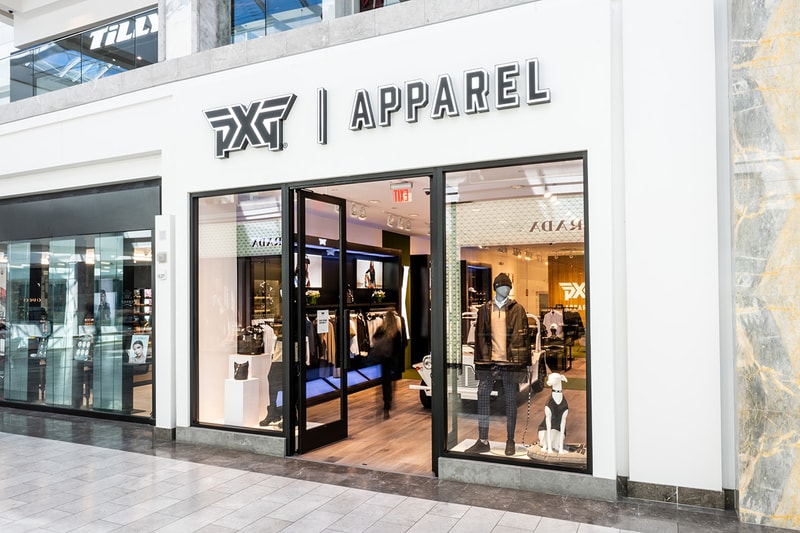 pxg scottsdale apparel pop up store golf clothing opening luxury mall location where holiday