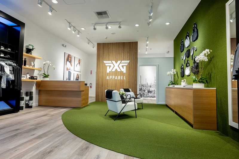 pxg scottsdale apparel pop up store golf clothing opening luxury mall location where holiday