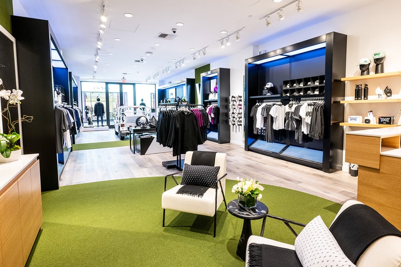 pxg scottsdale apparel pop up store golf clothing opening luxury mall location where holiday