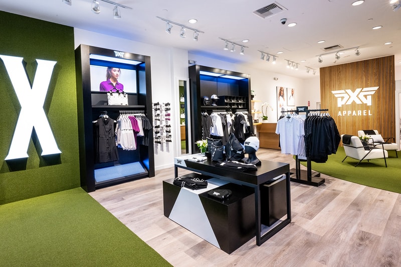 pxg scottsdale apparel pop up store golf clothing opening luxury mall location where holiday