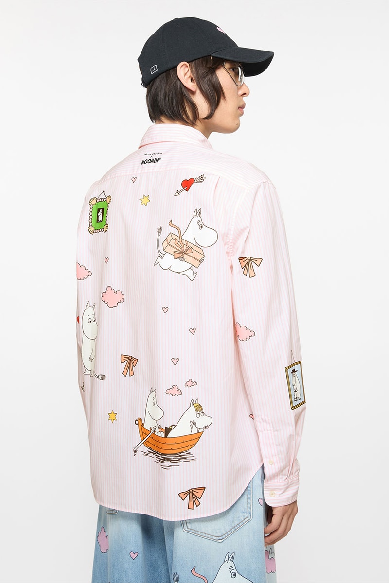 Acne Studios x Moomin Collaboration "Face" Collection Release Info