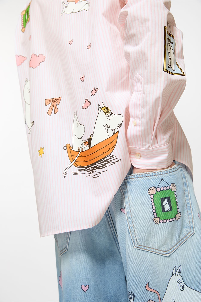 Acne Studios x Moomin Collaboration "Face" Collection Release Info