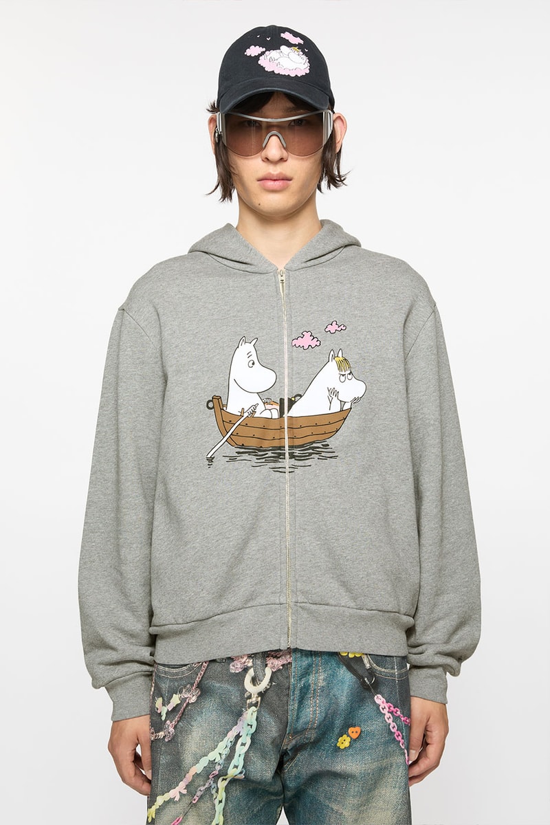 Acne Studios x Moomin Collaboration "Face" Collection Release Info