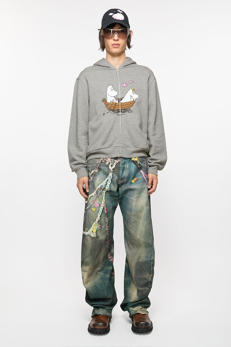 Acne Studios x Moomin Collaboration "Face" Collection Release Info