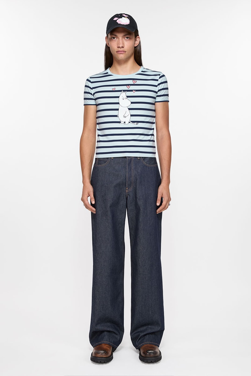 Acne Studios x Moomin Collaboration "Face" Collection Release Info