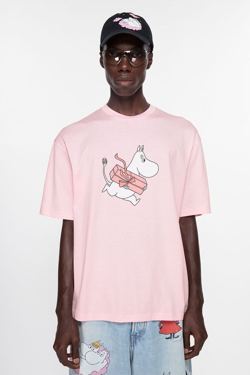 Acne Studios x Moomin Collaboration "Face" Collection Release Info