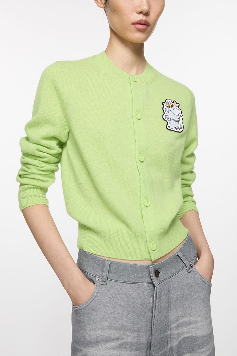Acne Studios x Moomin Collaboration "Face" Collection Release Info