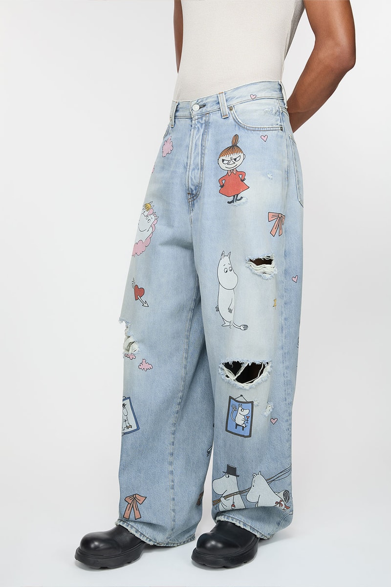 Acne Studios x Moomin Collaboration "Face" Collection Release Info