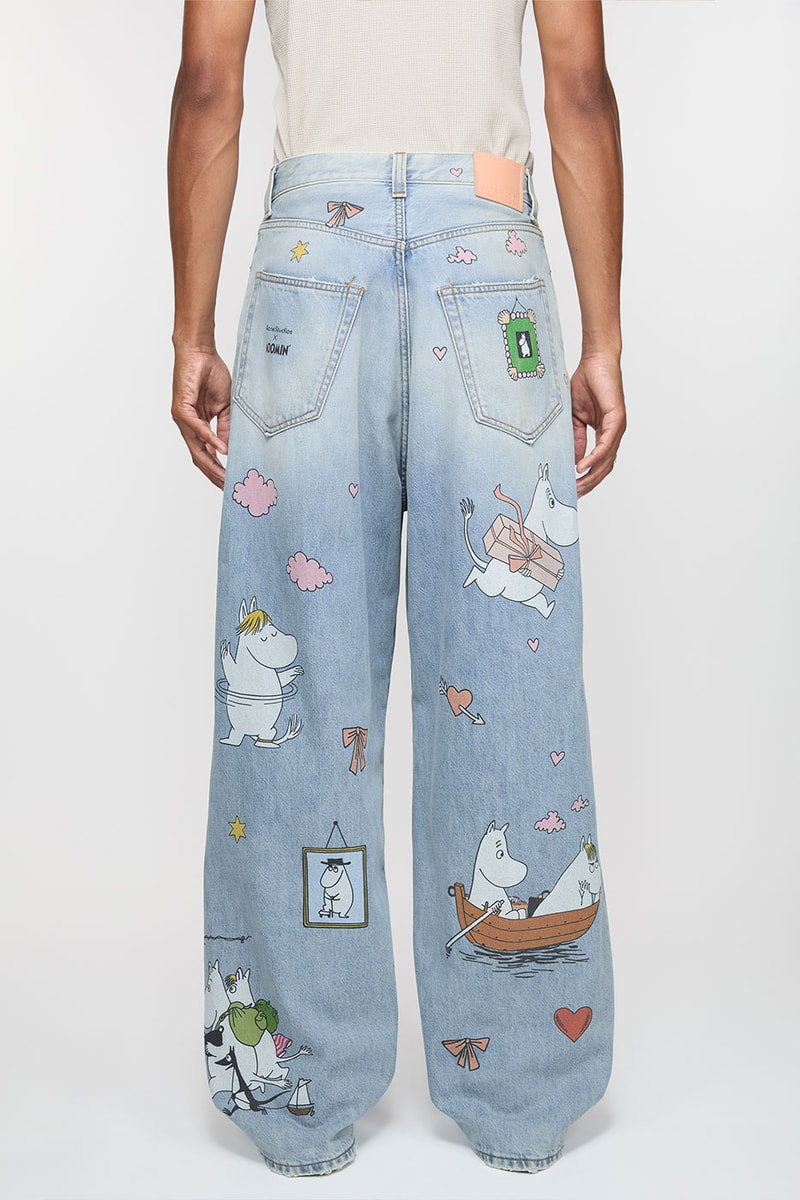 Acne Studios x Moomin Collaboration "Face" Collection Release Info