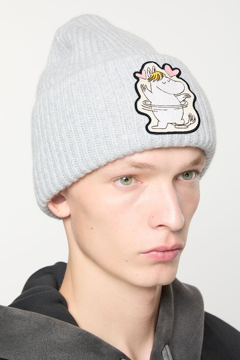 Acne Studios x Moomin Collaboration "Face" Collection Release Info