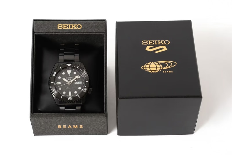 BEAMS x Seiko 5 Sports Collaboration Release Info