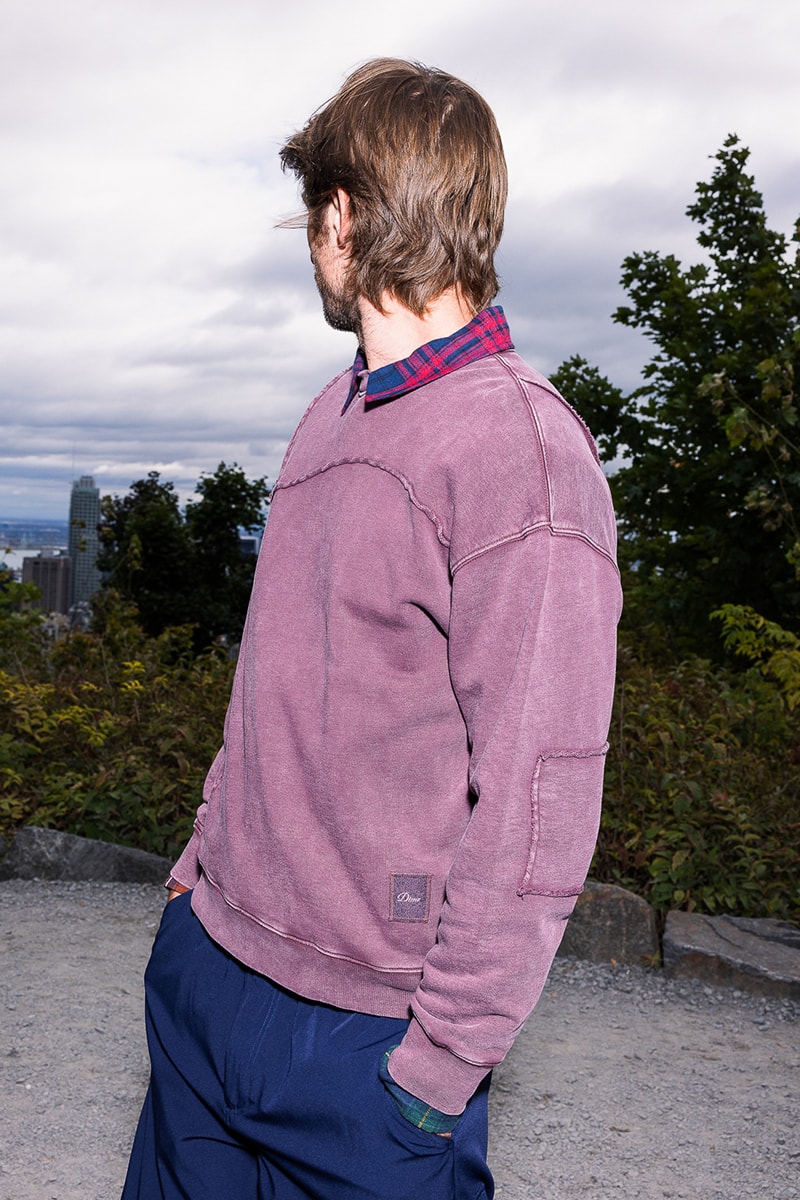 Dime Welcomes Cozy Essentials For Holiday 2024 fleece sweaters jackets pants hoodies sweatpants lookbooks canadian skatewear brand monteral quebec
