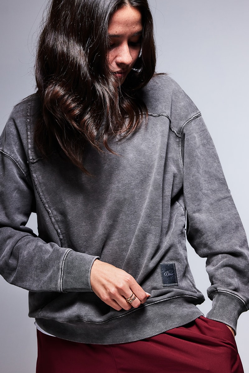 Dime Welcomes Cozy Essentials For Holiday 2024 fleece sweaters jackets pants hoodies sweatpants lookbooks canadian skatewear brand monteral quebec