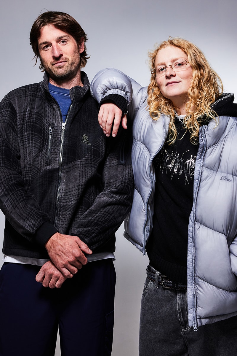 Dime Welcomes Cozy Essentials For Holiday 2024 fleece sweaters jackets pants hoodies sweatpants lookbooks canadian skatewear brand monteral quebec