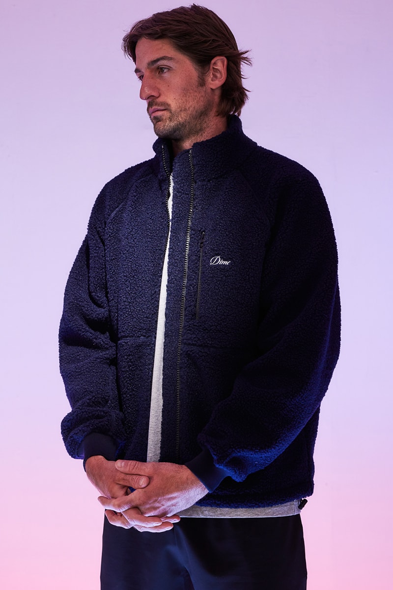 Dime Welcomes Cozy Essentials For Holiday 2024 fleece sweaters jackets pants hoodies sweatpants lookbooks canadian skatewear brand monteral quebec