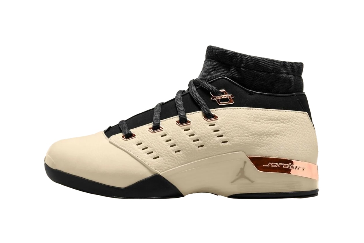 Infinite Archives Air Jordan 17 Low Beach Release Info date store list buying guide photos price Metallic Copper Silver